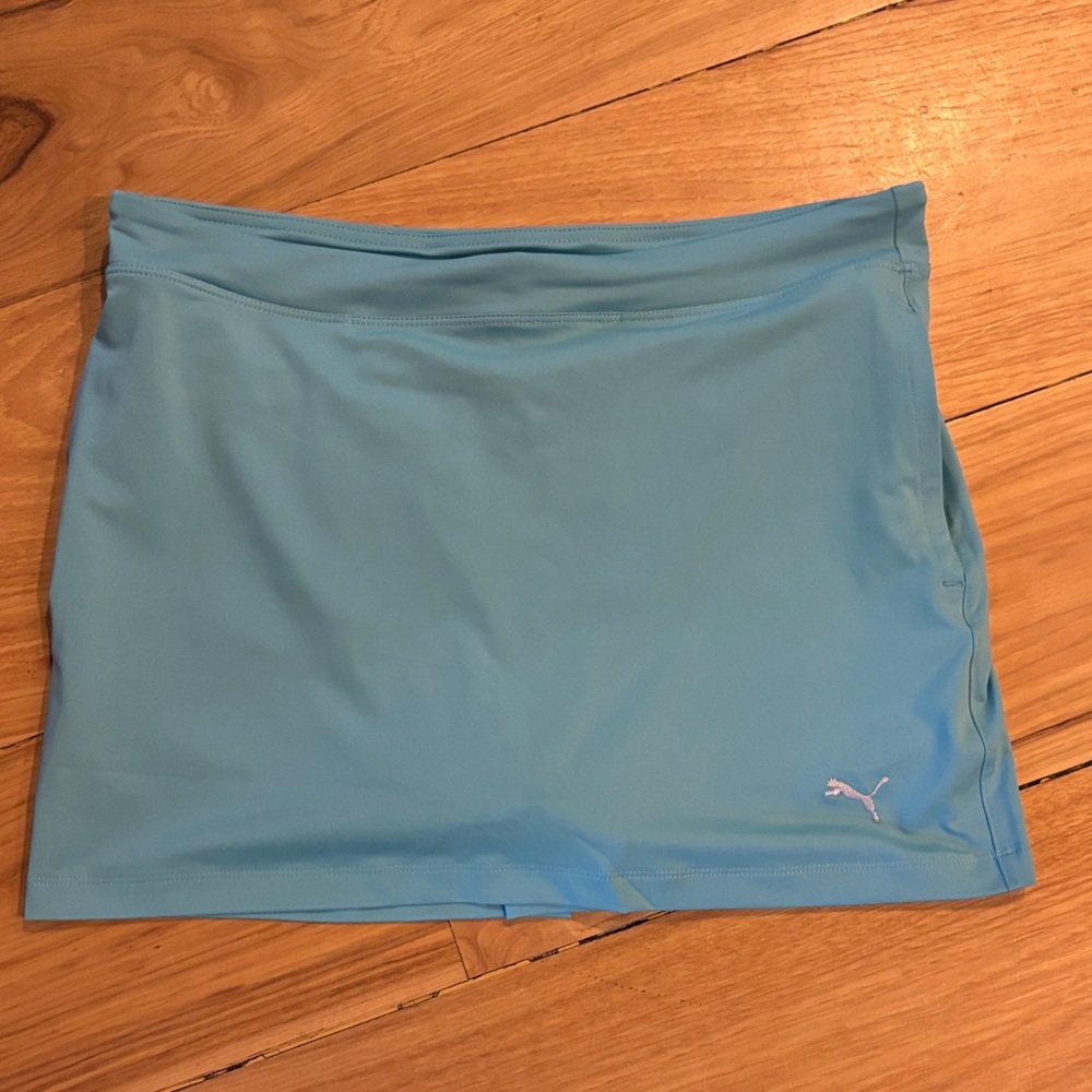 Puma Sky Blue Athletic Skort new